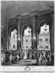 El baile de máscaras, 23 de enero de 1782